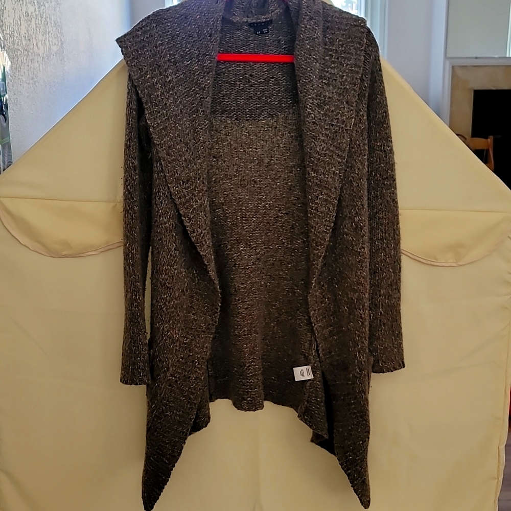 Theory/Hooded pocket cardigan/Size S/P